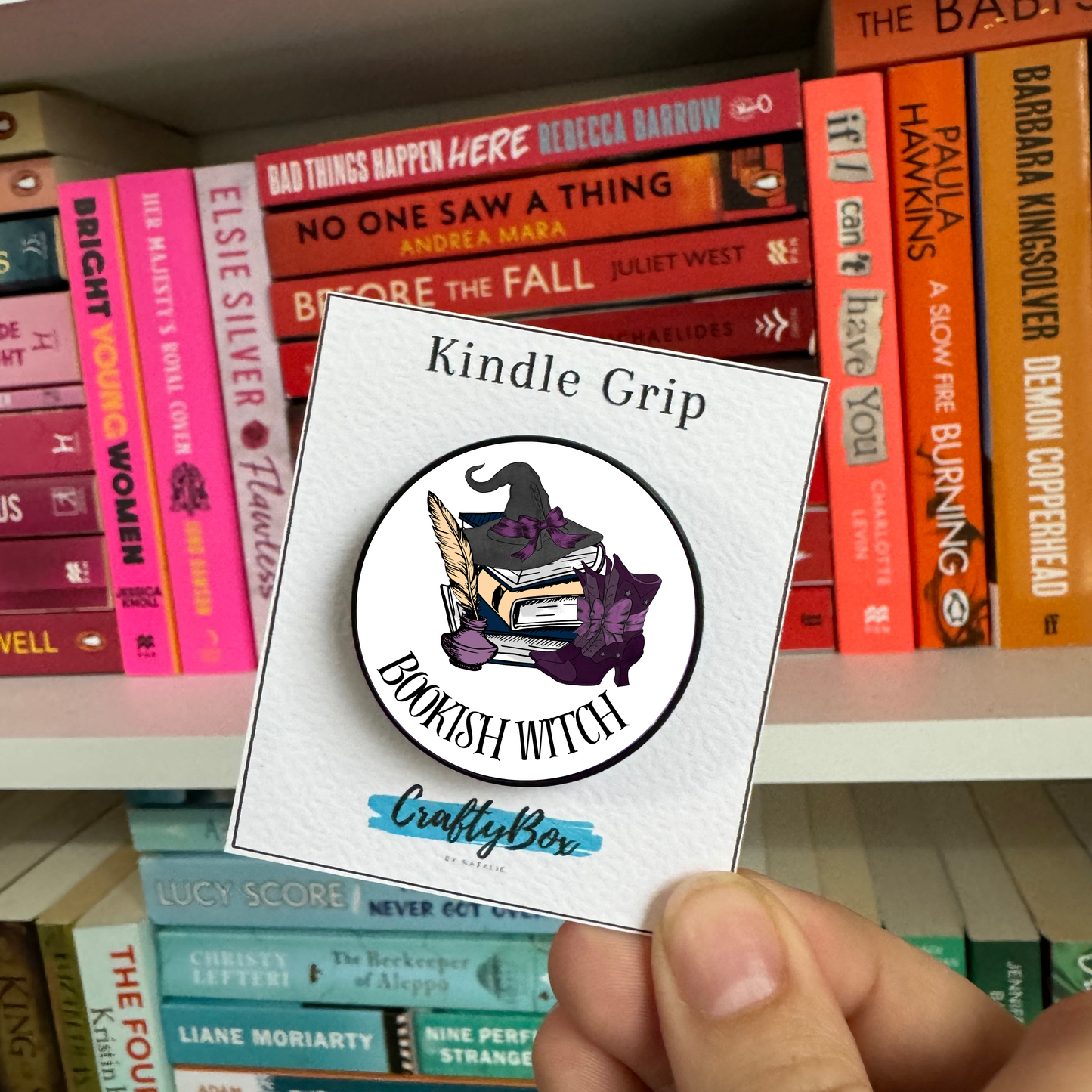 Bookish Witch Kindle/eReader Grip
