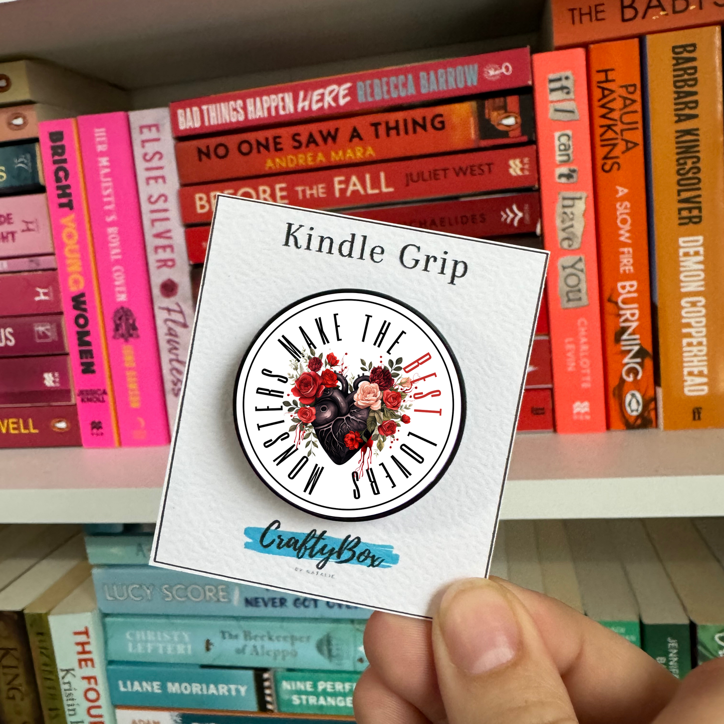 Monsters Make the Best Villains Kindle/eReader Grip