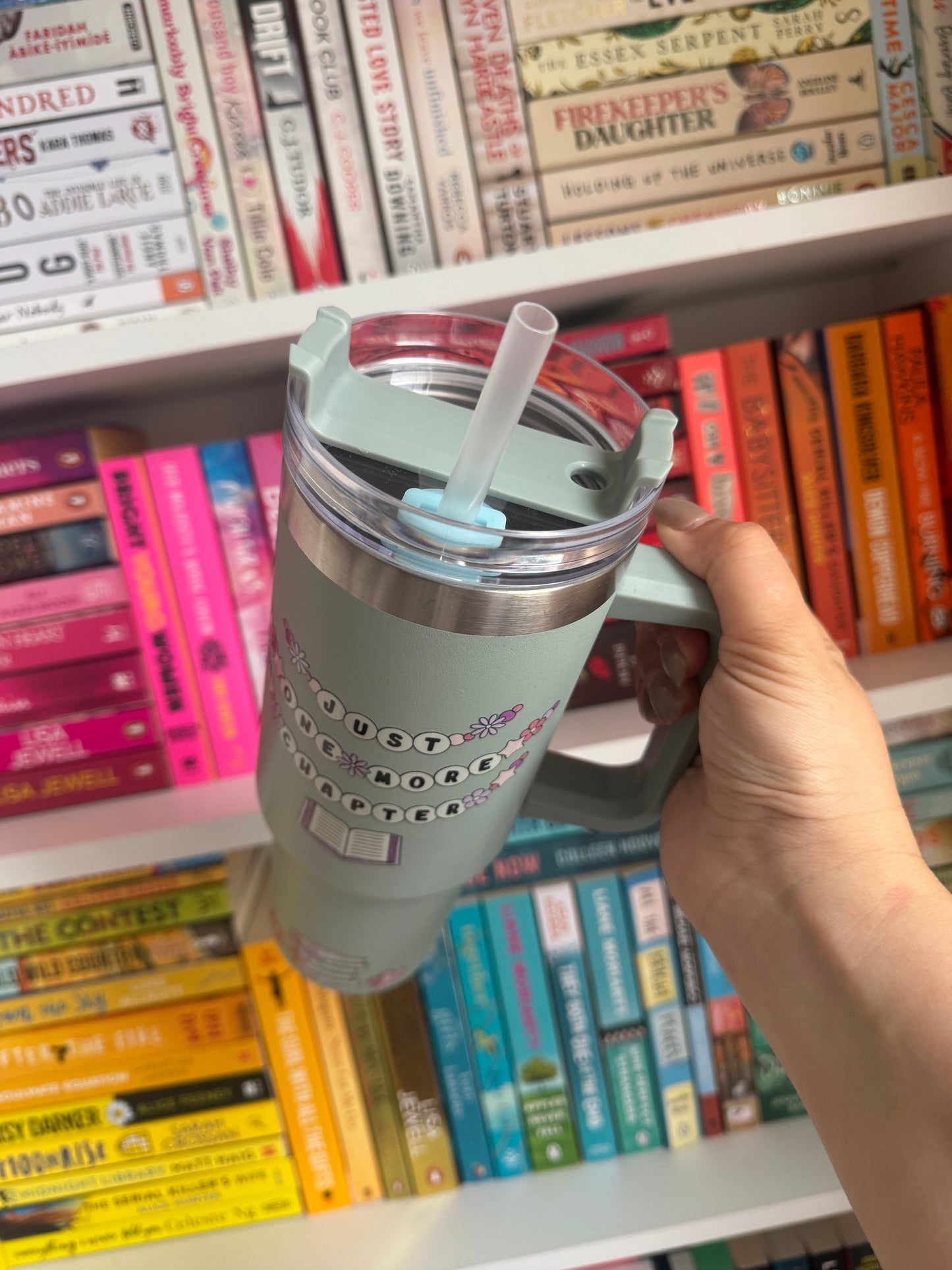 Just One More Chapter 40oz Tumbler with Straw