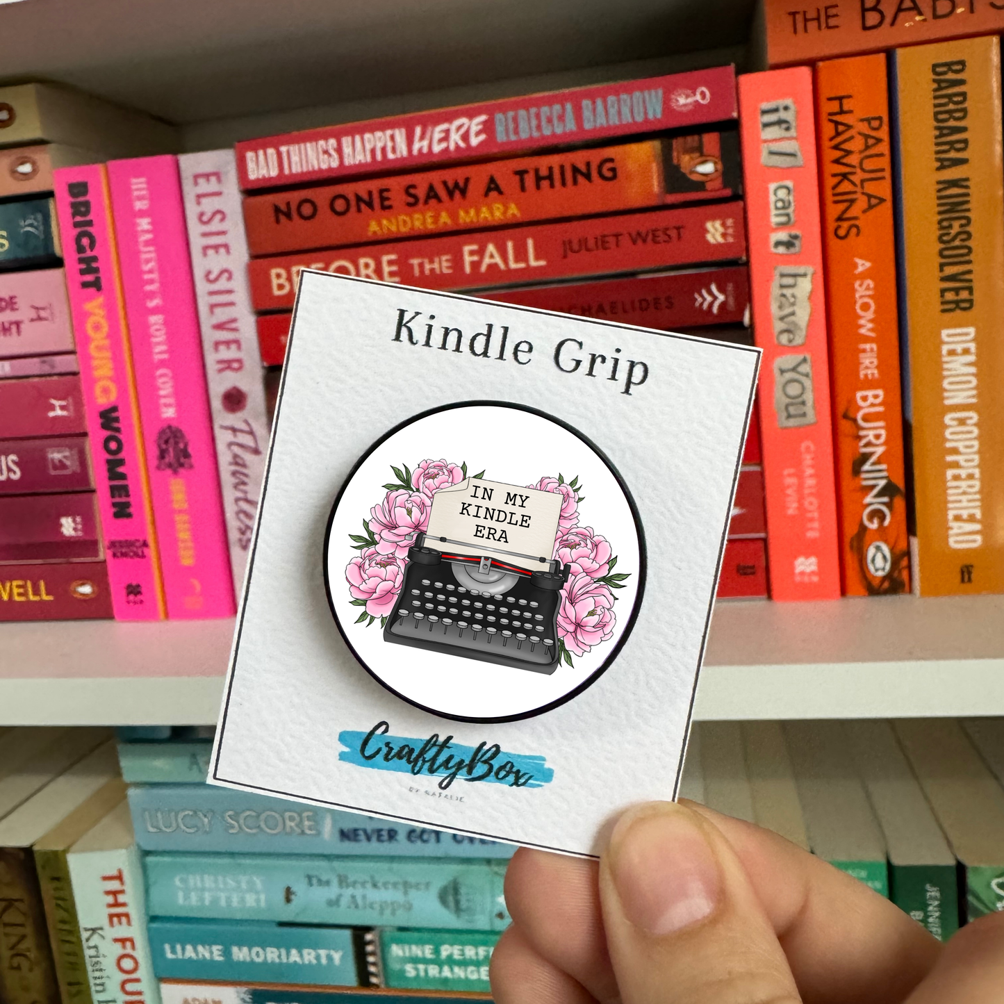 In My Kindle Era Typewriter Kindle/eReader Holder