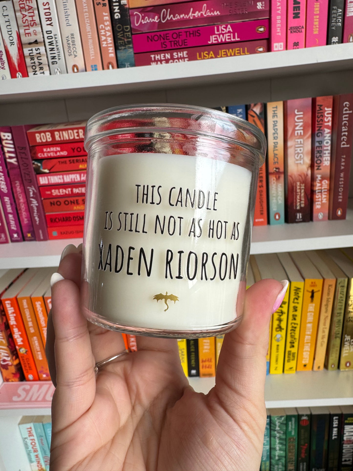 Hot like Xaden Riorson Dragon Scented Candle