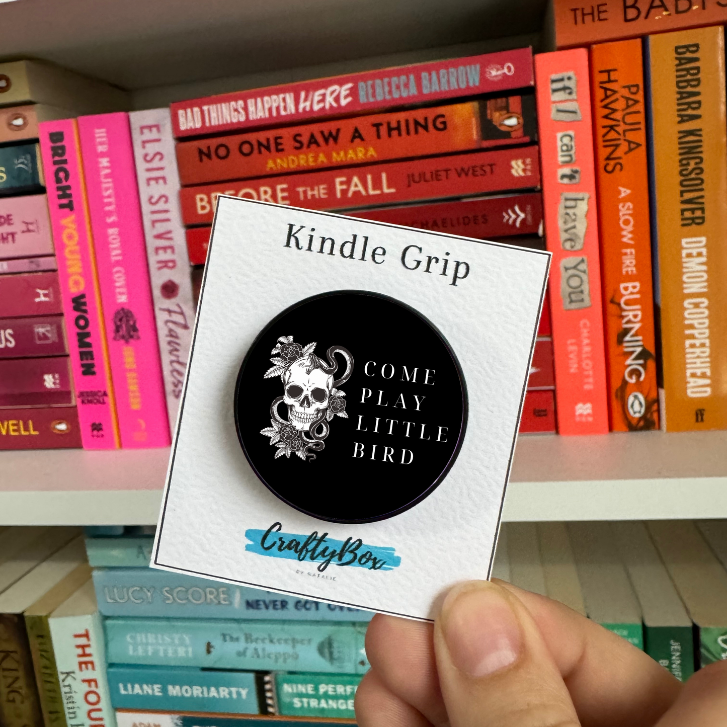 Come Play Little Bird Den of Vipers Kindle/eReader Holder