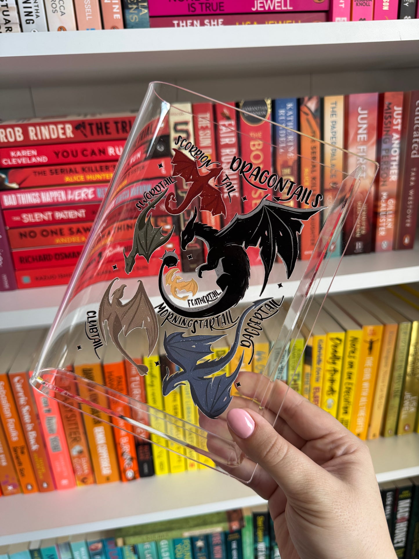 Dragon Species Book Vase