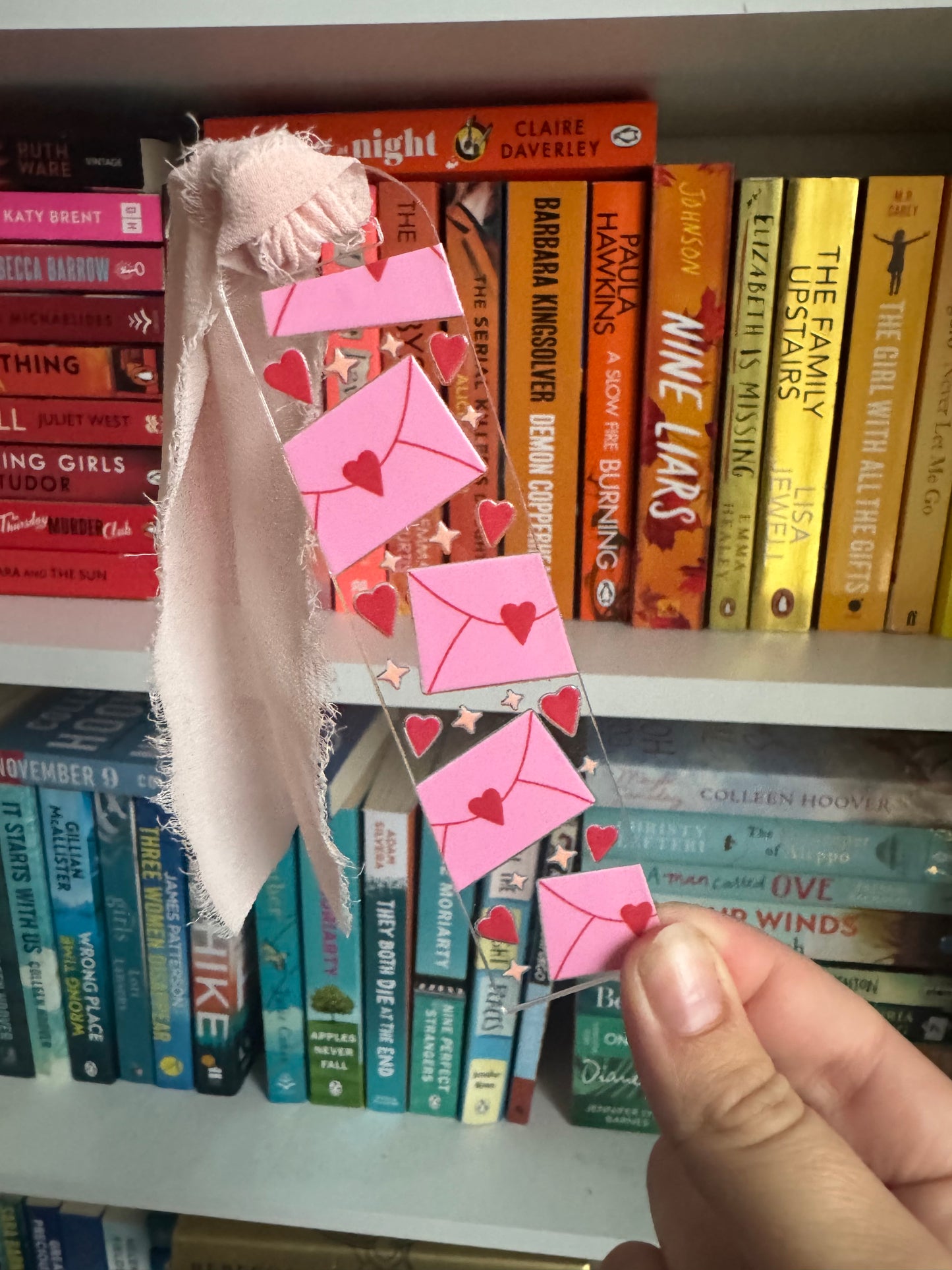 Love Letter Acrylic Bookmark