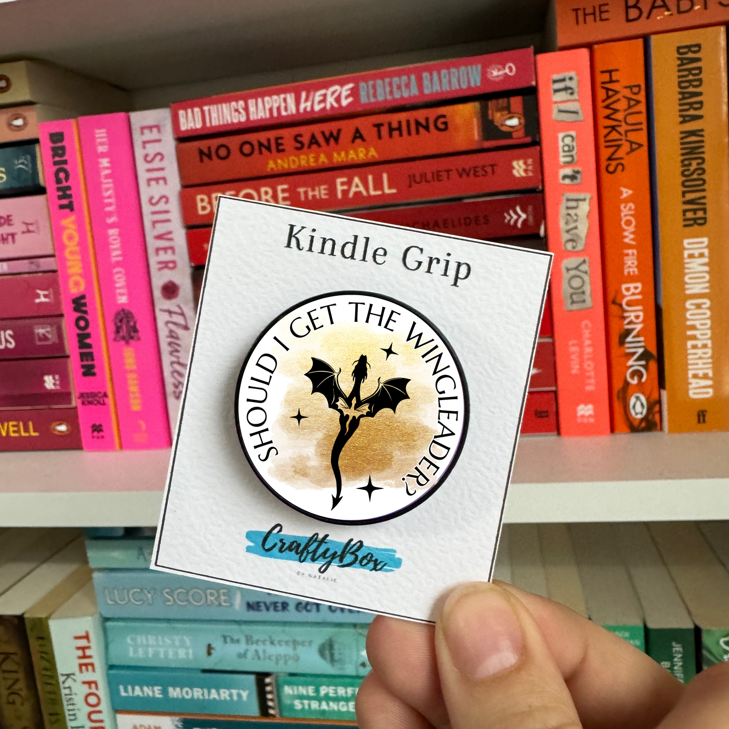 Fourth Wing Should I Get the Wingleader? Kindle/eReader Grip