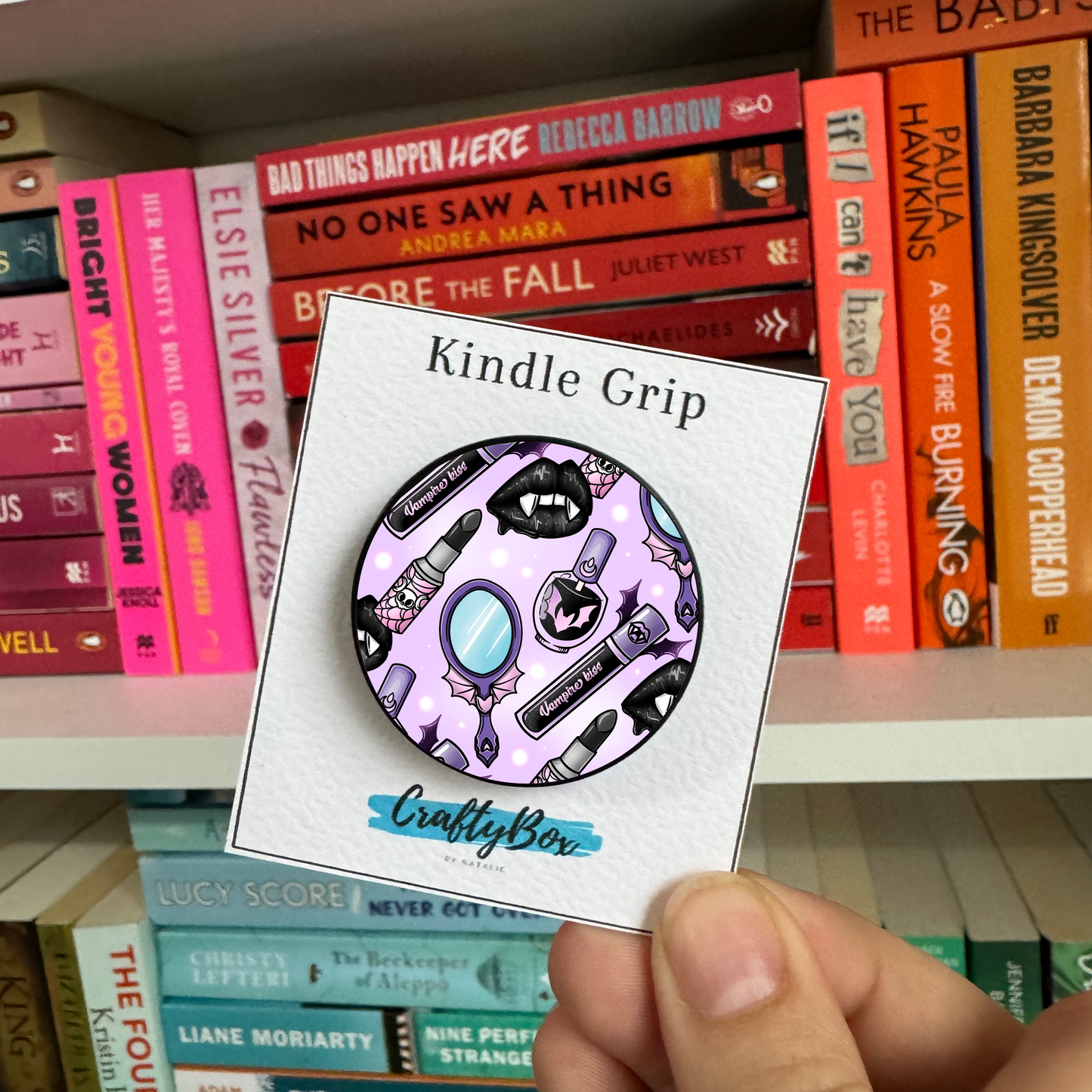 Vampire Goth Make-Up Kindle/eReader Holder