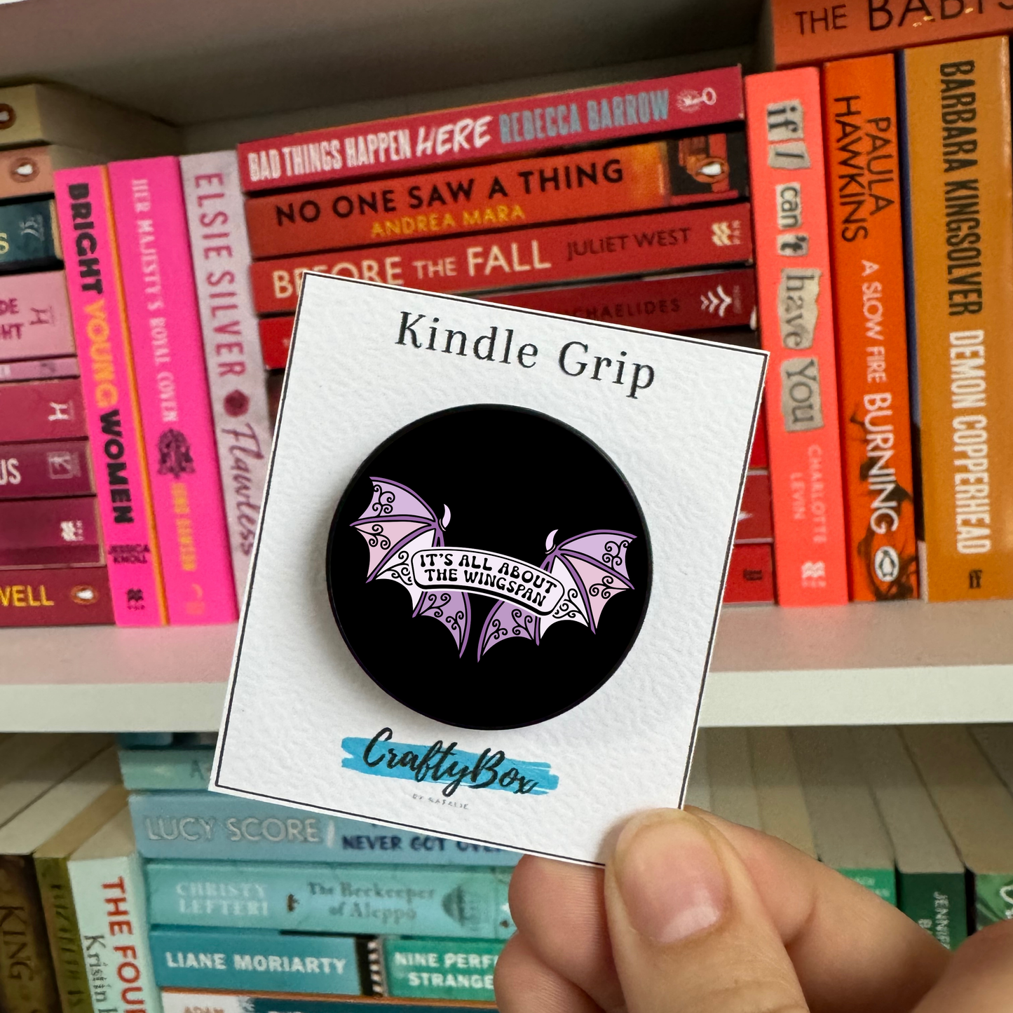 It's All About the Wingspan Bat Boys Kindle/eReader Holder