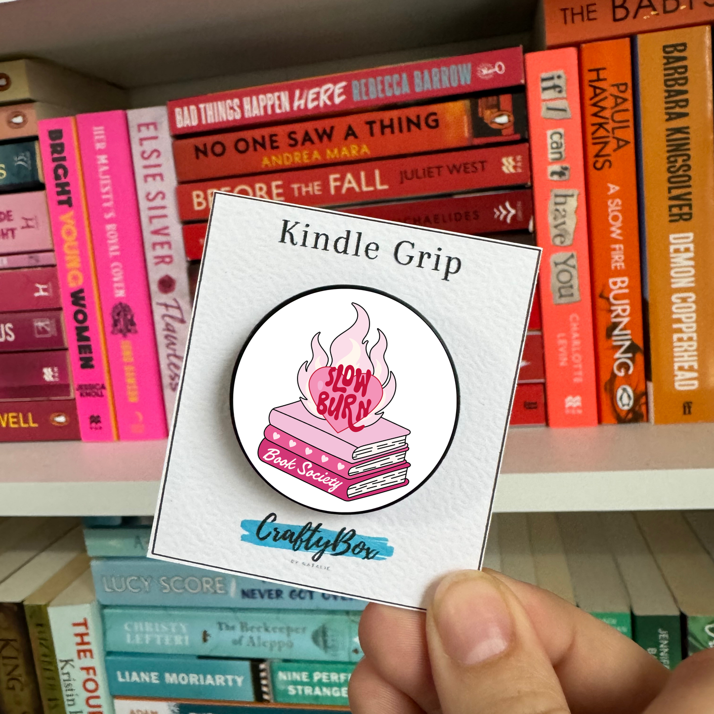 Slow Burn Book Society Kindle/eReader Holder