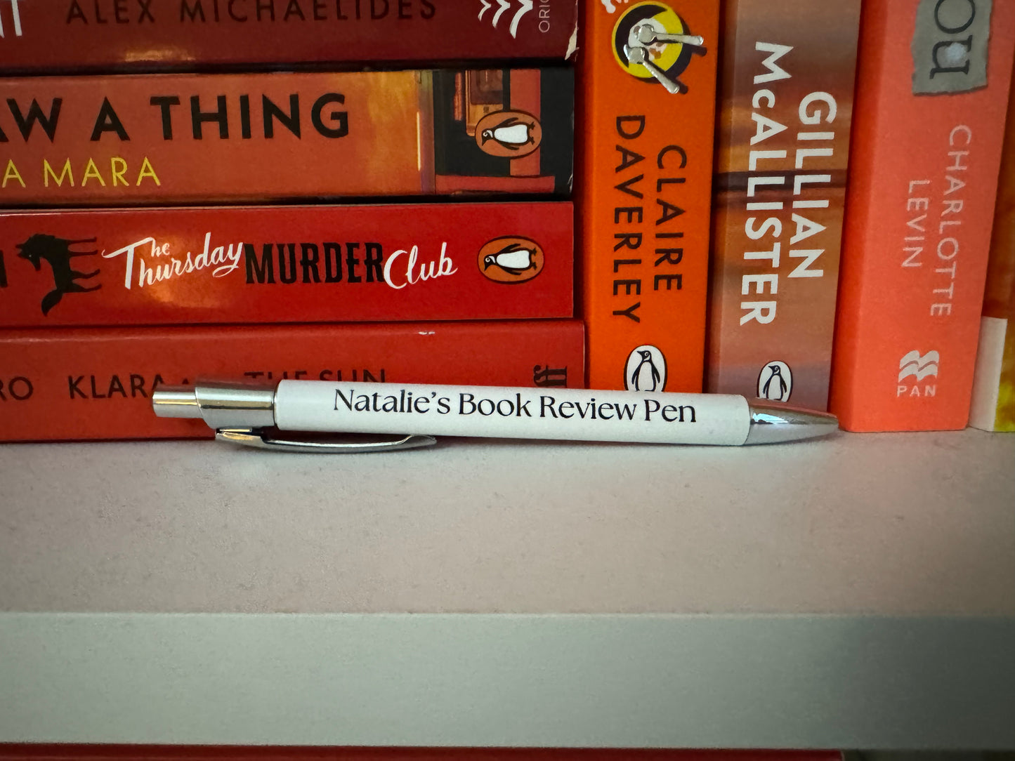 Personalised Book Review Pen