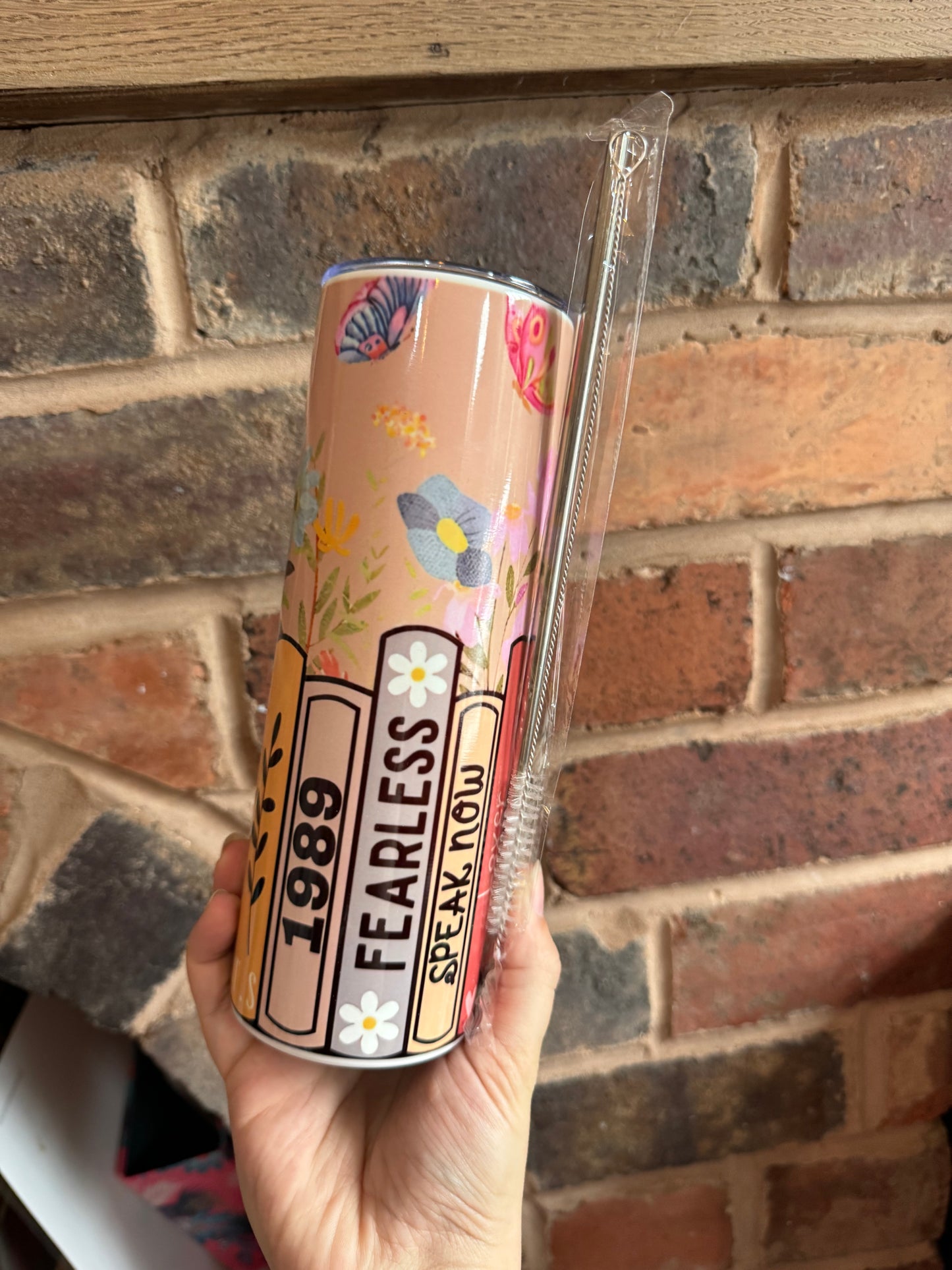 Taylor Swift Bookish Album 20oz Tumbler