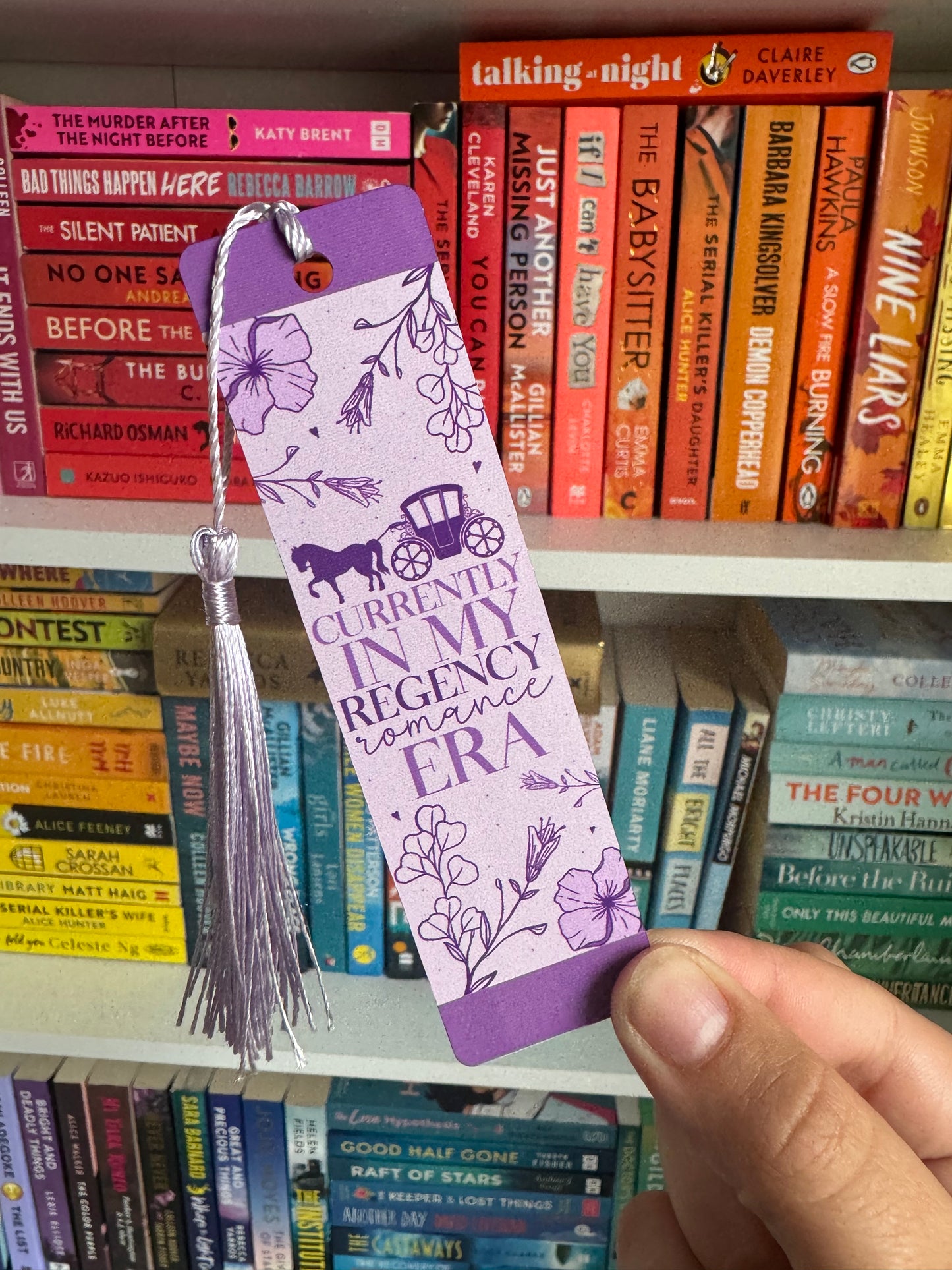 Regency Era Aluminium Bookmarks