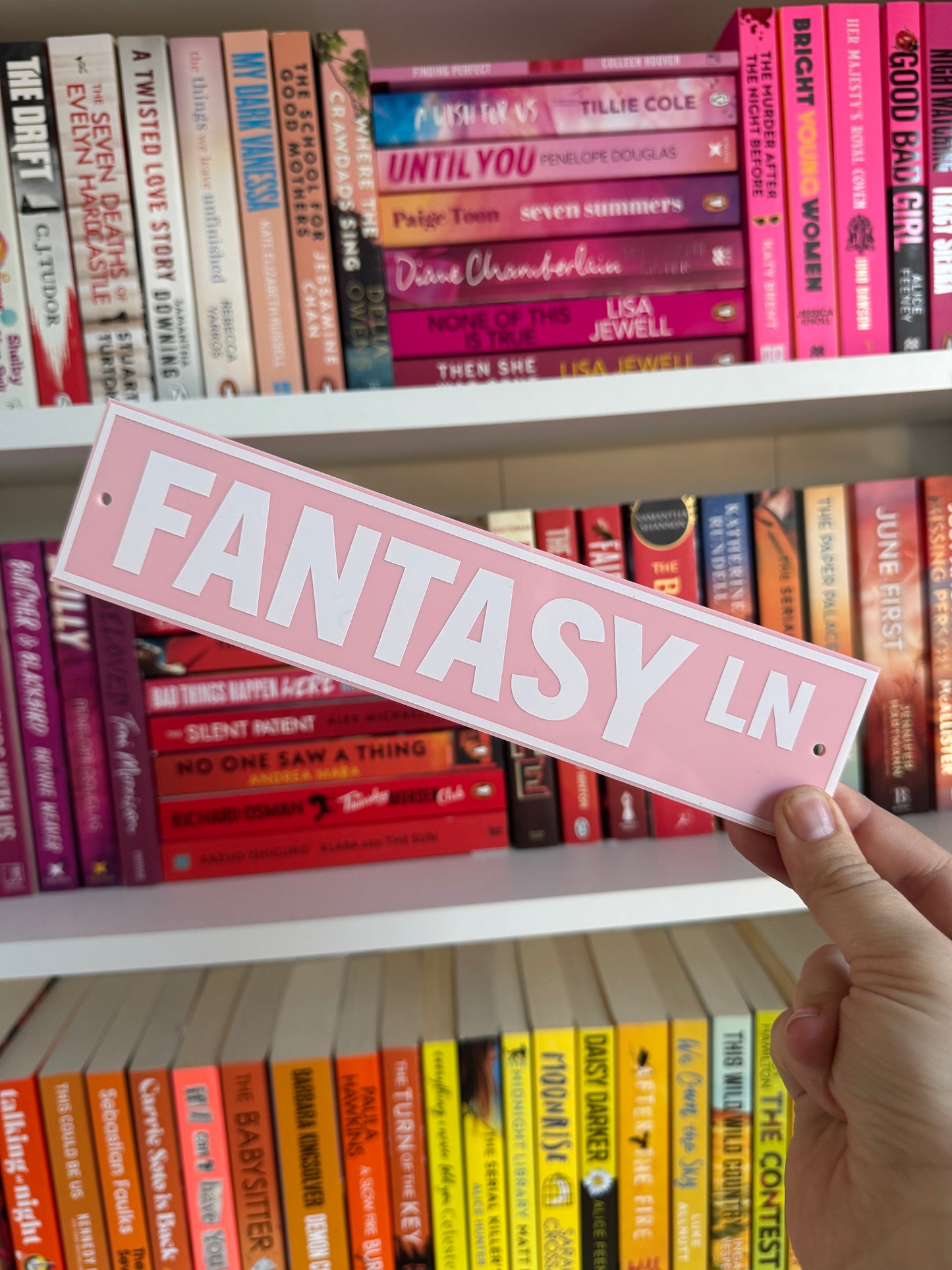 Smut Romance Fantasy Acrylic Street Signs