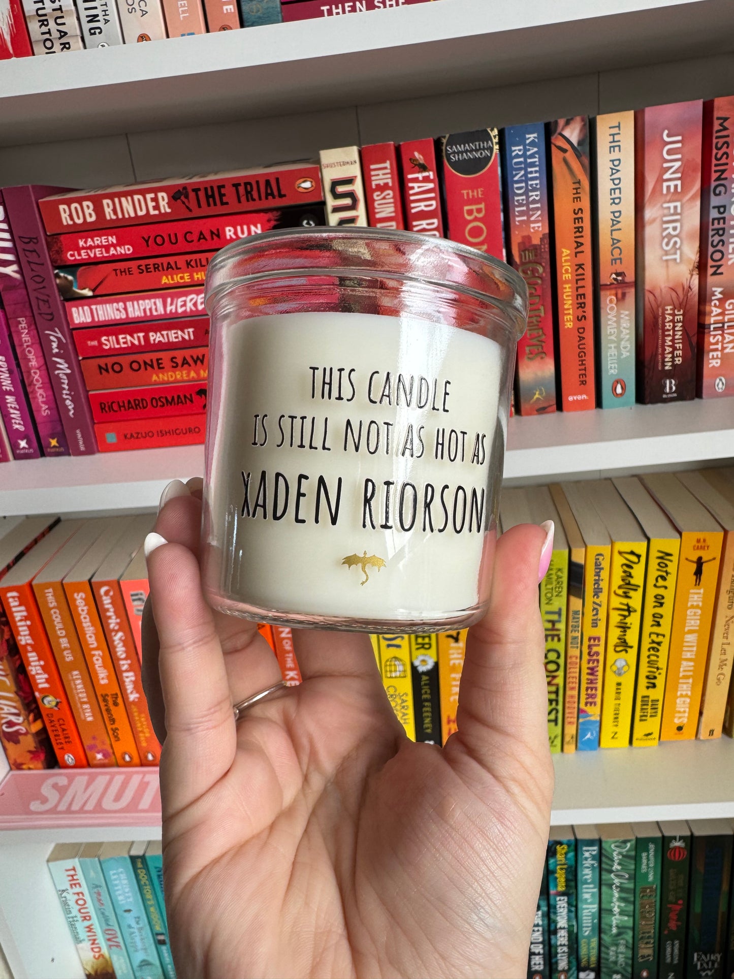 Hot like Xaden Riorson Dragon Scented Candle