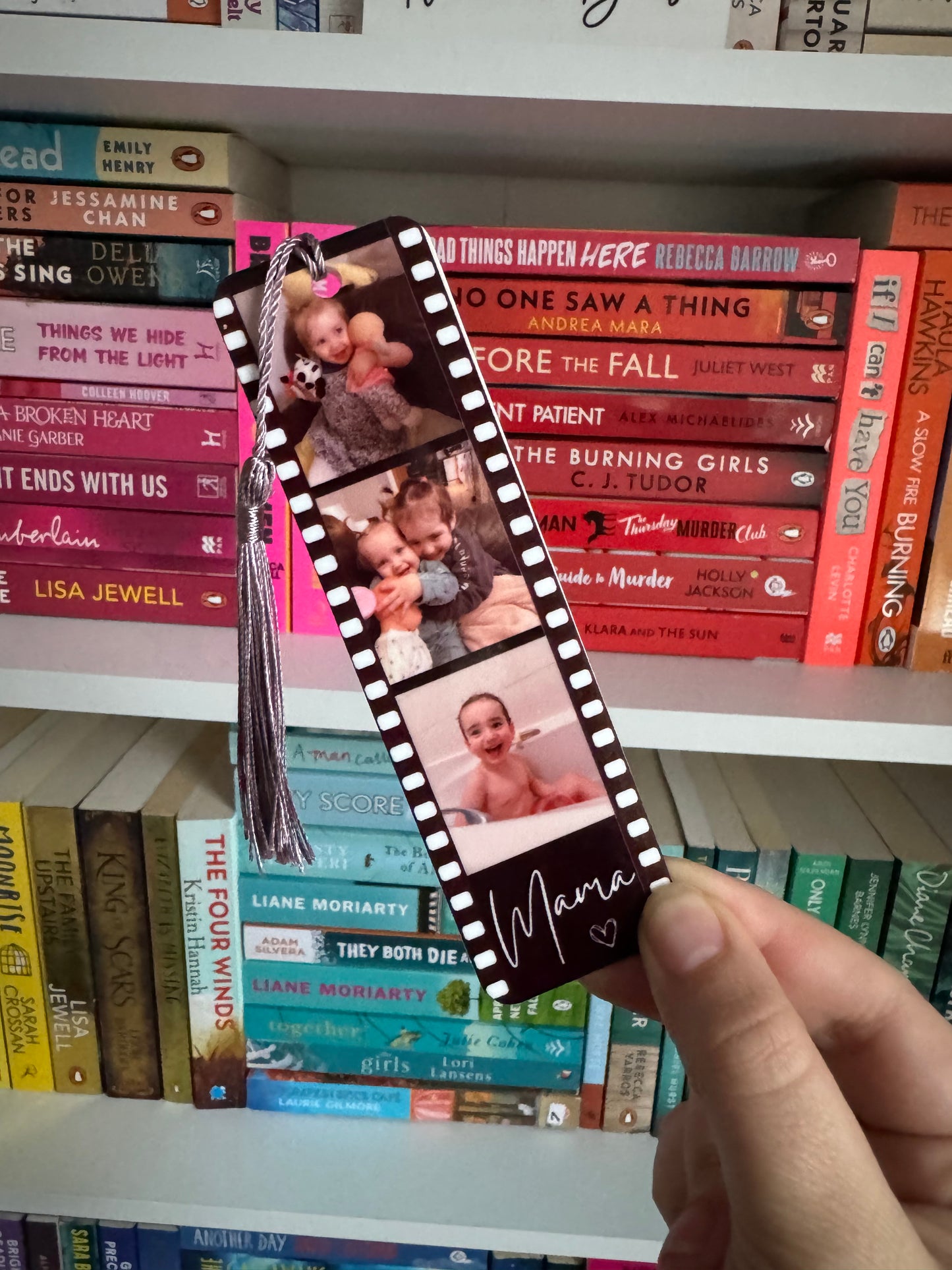 Personalised Film Strip Photo Bookmark