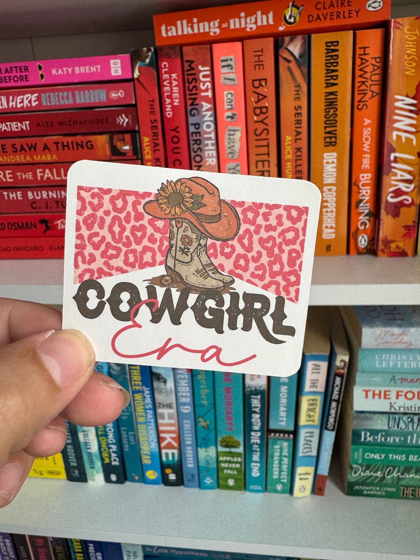Cowgirl Era Gloss Sticker