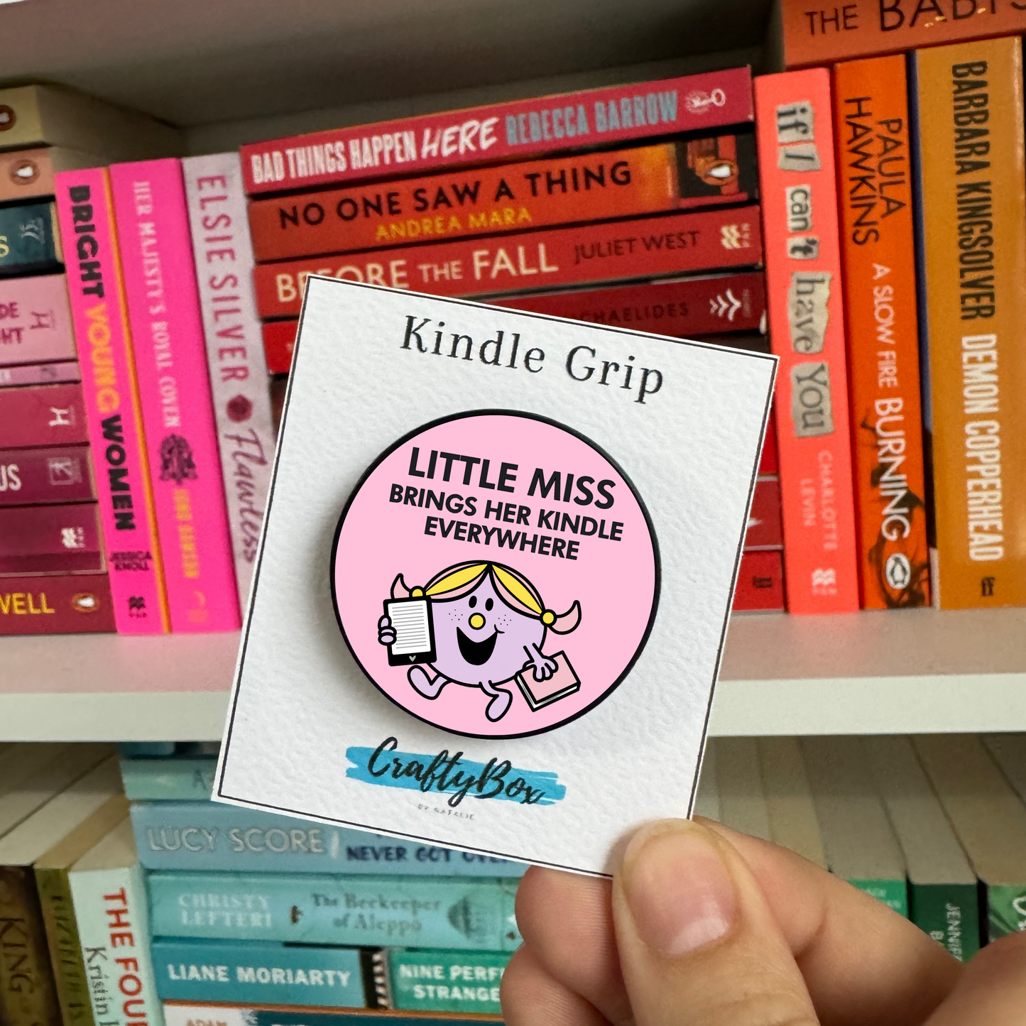 Little Miss Kindle Girlie e-reader Grip
