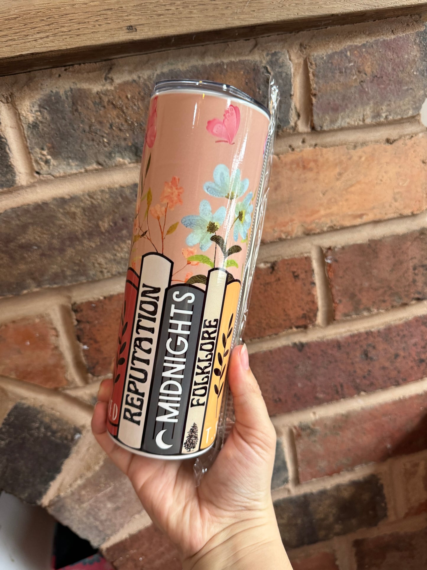 Taylor Swift Bookish Album 20oz Tumbler