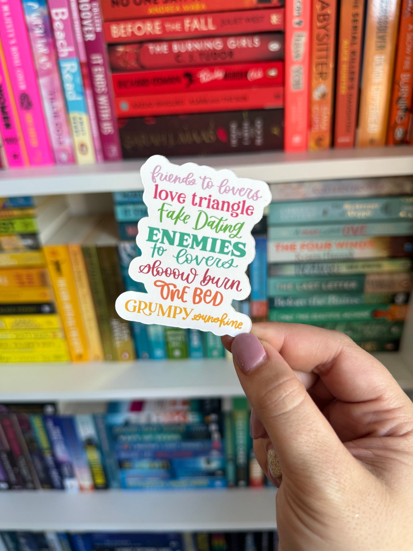 Book Tropes Sticker
