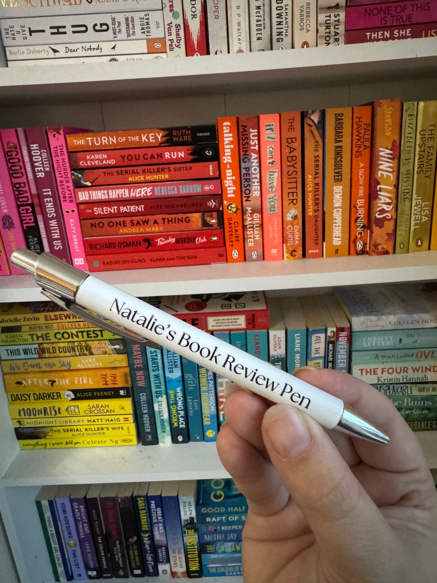 Personalised Book Review Pen