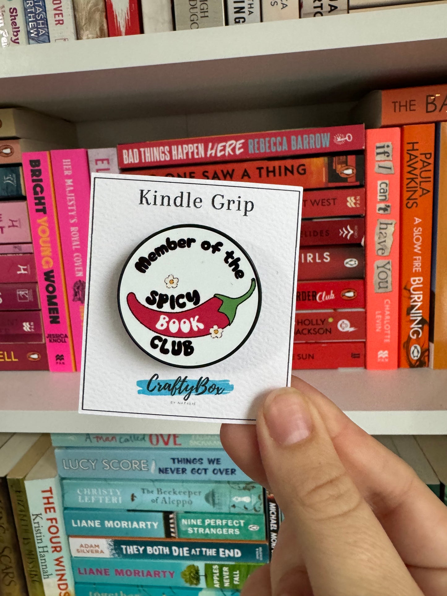 Member of the Spicy Book Club Kindle Grip