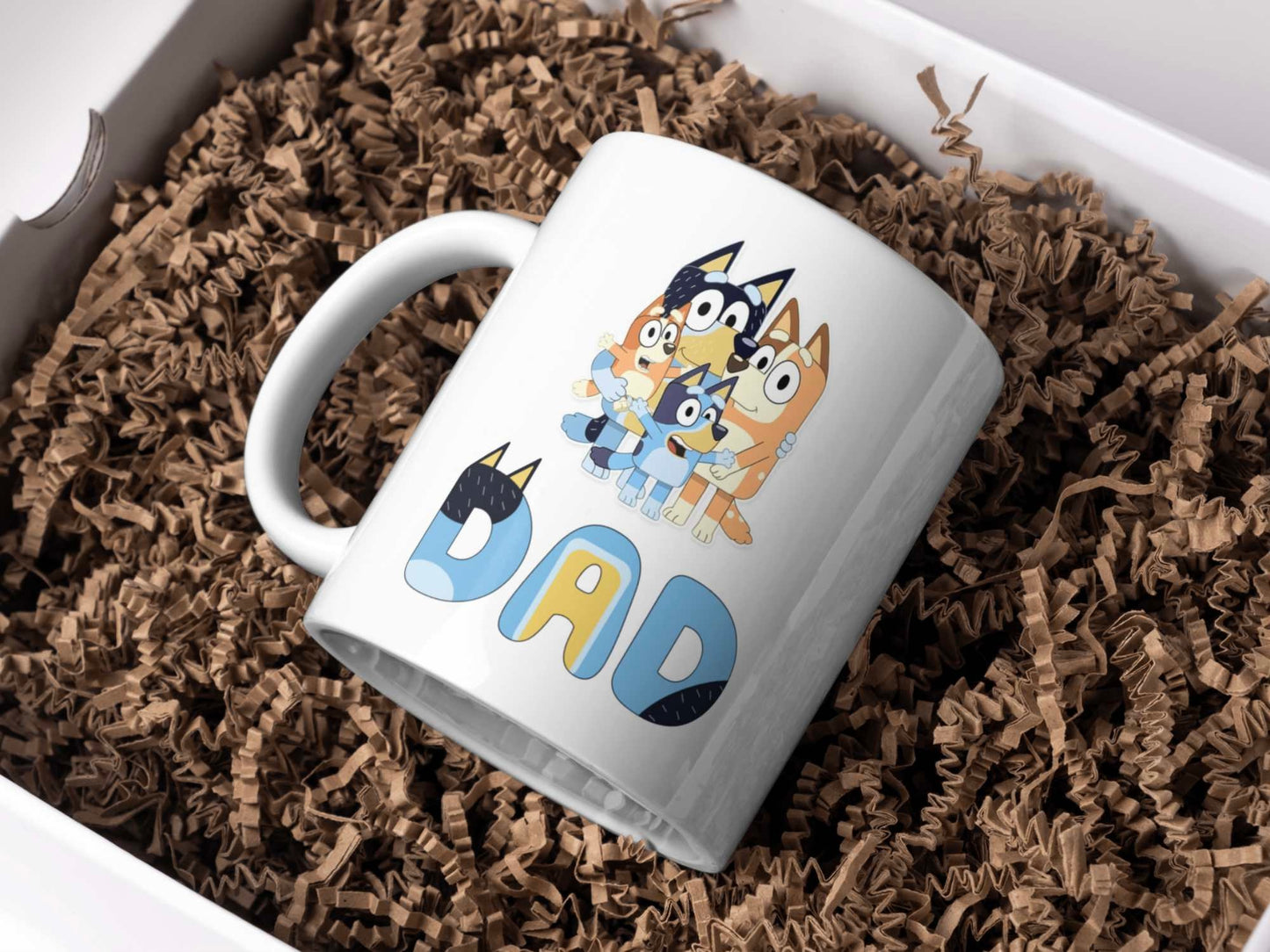 Bluey Dad Bod Father Figure Mug