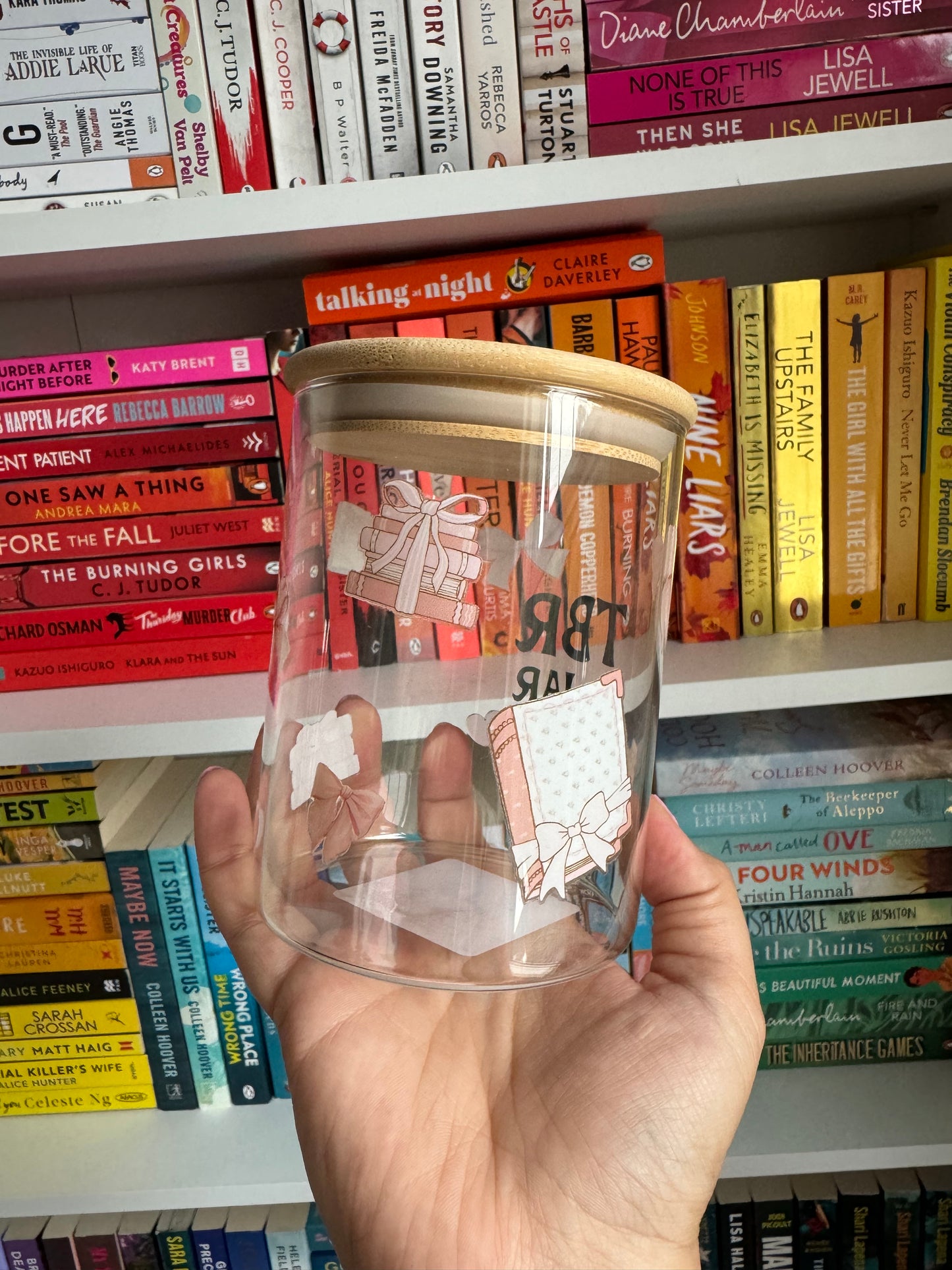 Books and Bows TBR Jar