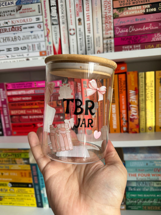 Books and Bows TBR Jar