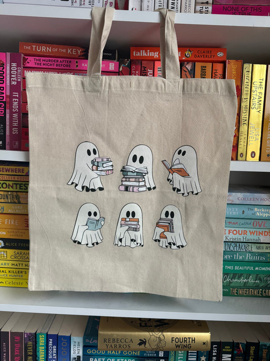 Bookish Ghosts Tote Bag