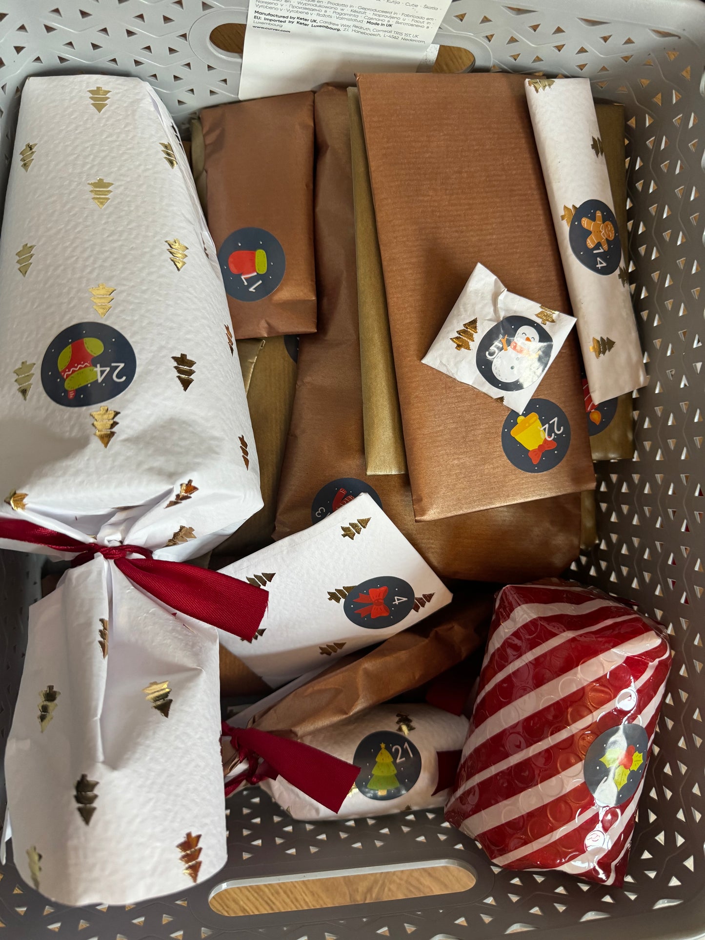 Bookish Advent Calendar for Christmas